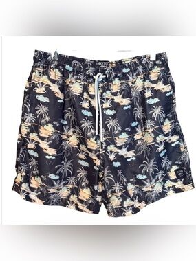 💰BOGO FREE Spicy Tuna Men’s Tropical Pattern Swim Trunks